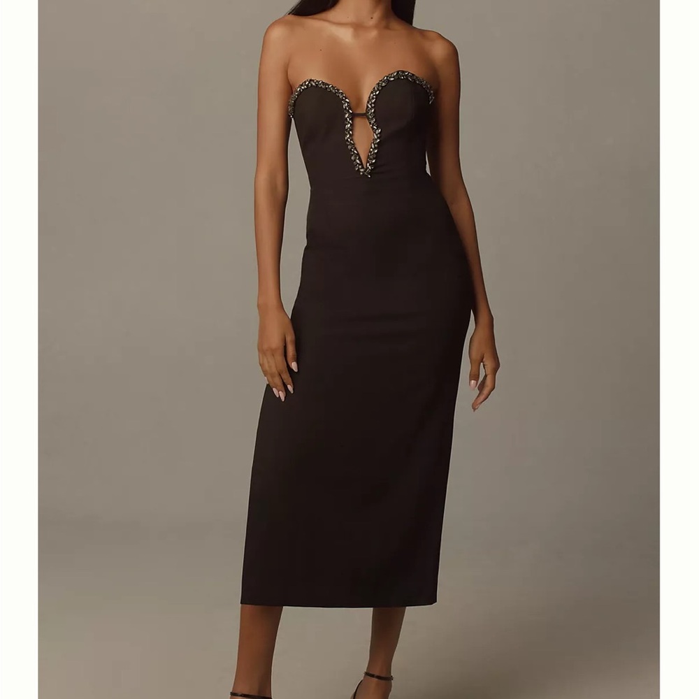Bardot Eleni Diamanté MIDI Dress